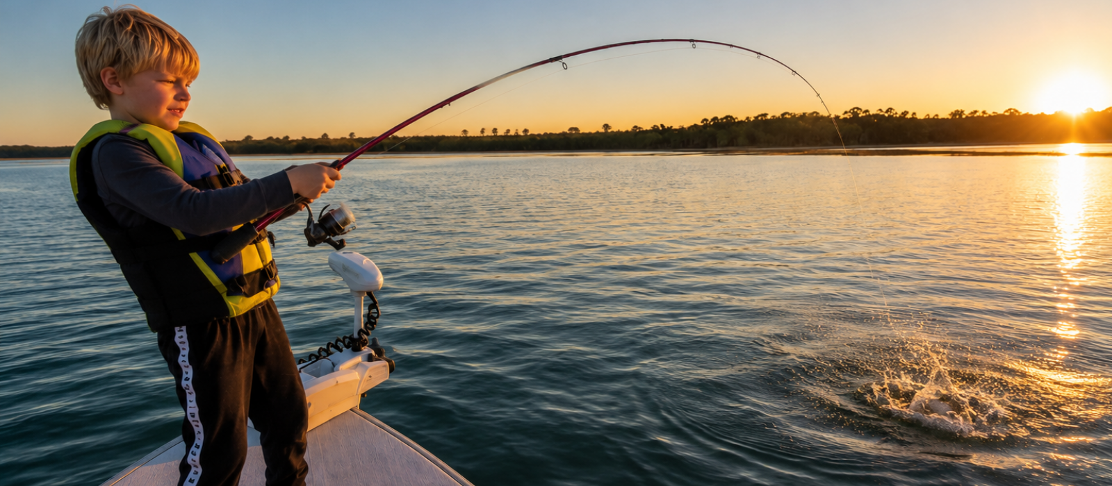 Family fishing charter near Charleston departing from Folly Beach